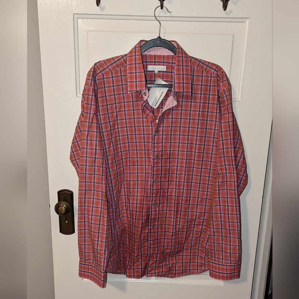 Jared Lang button down shirt sz XL